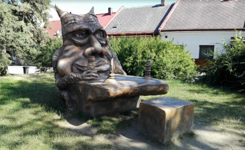 čertův stolek Michala Olšiaka v Chotěboři